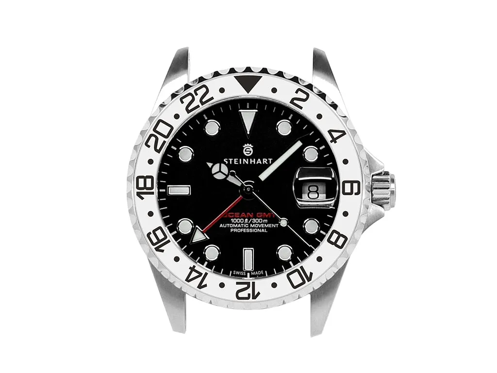 GMT Style Ceramic Bezel Insert White