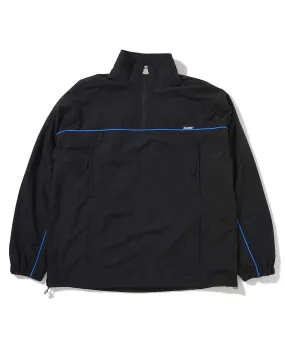 HALF ZIP NYLON PULLOVER JACKET