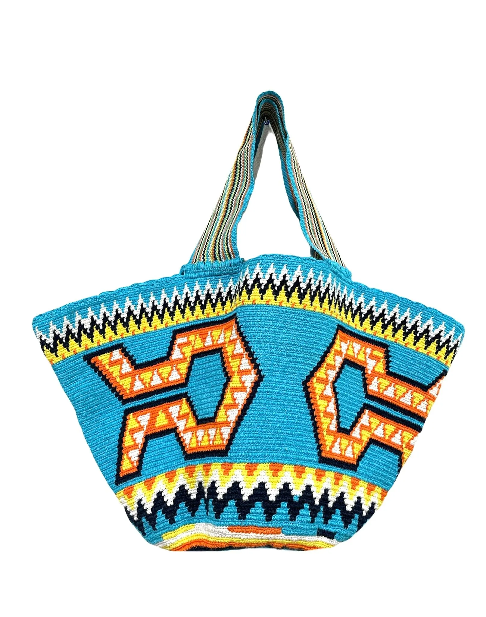 Hand-crocheted Tote Bags -  Crochet Tote Bag | Beach Totes