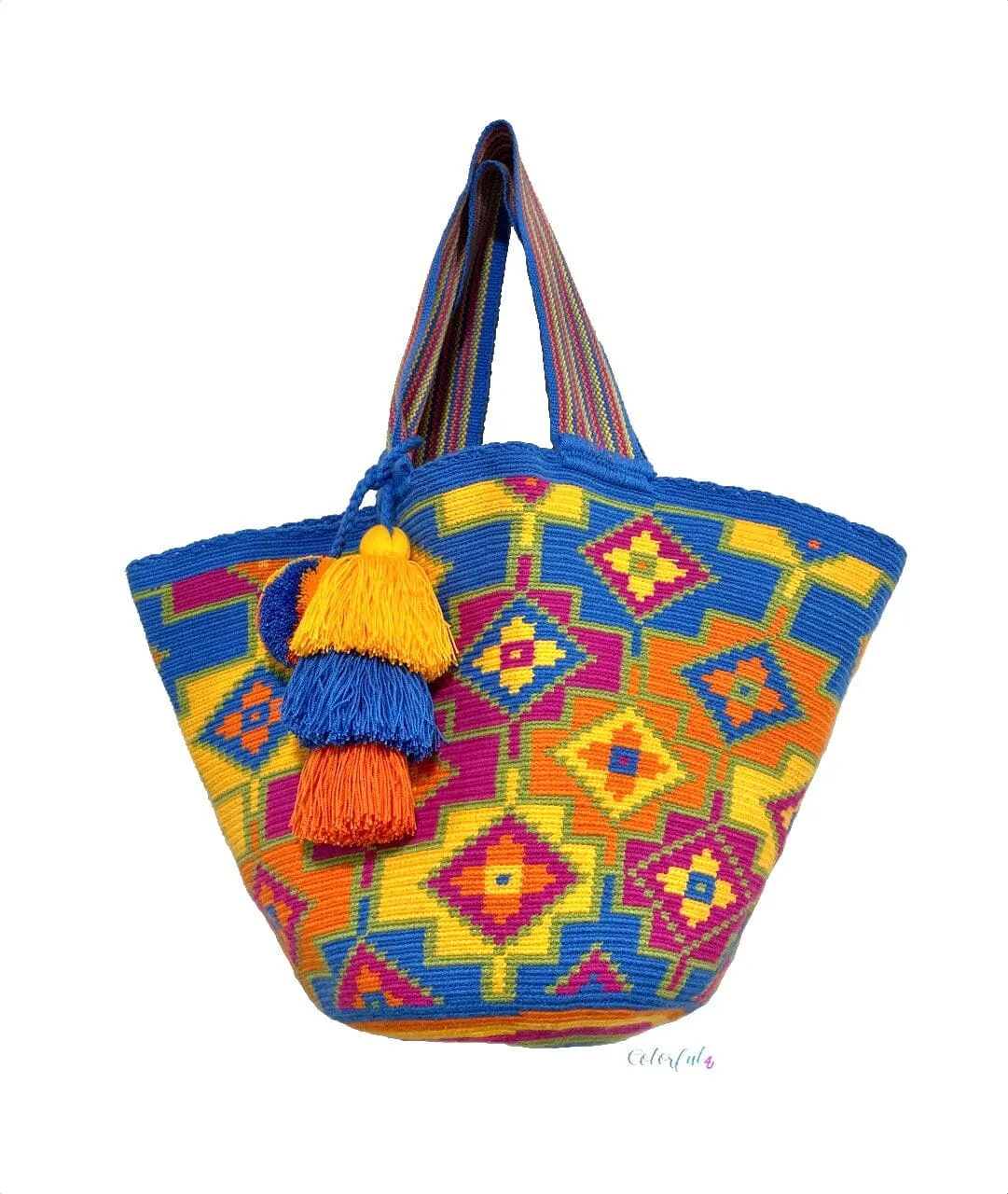 Hand-crocheted Tote Bags -  Crochet Tote Bag | Beach Totes