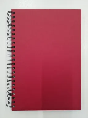 Hardcover Notebook wirebound - Dotted various colours