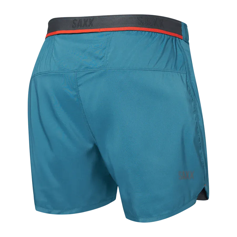 Hightail Running 2N1 Shorts 5" / Hydro Blue-SAXX