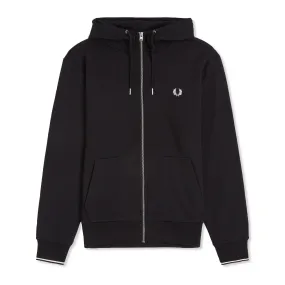 Hooded Zip Through Sweatshirt