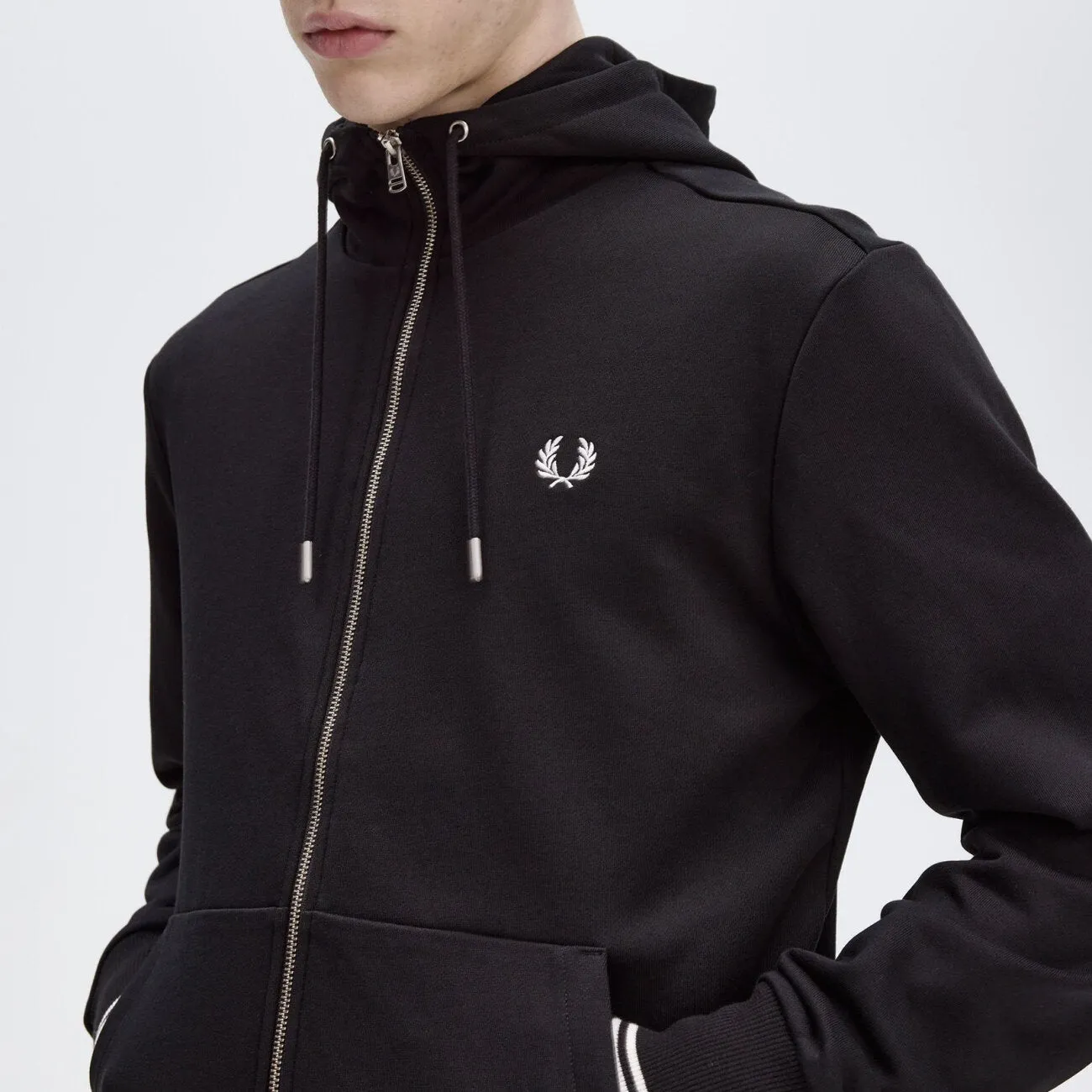 Hooded Zip Through Sweatshirt