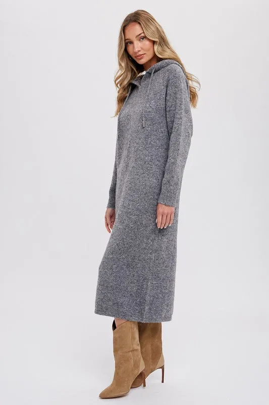 HOODIE SWEATER DRESS