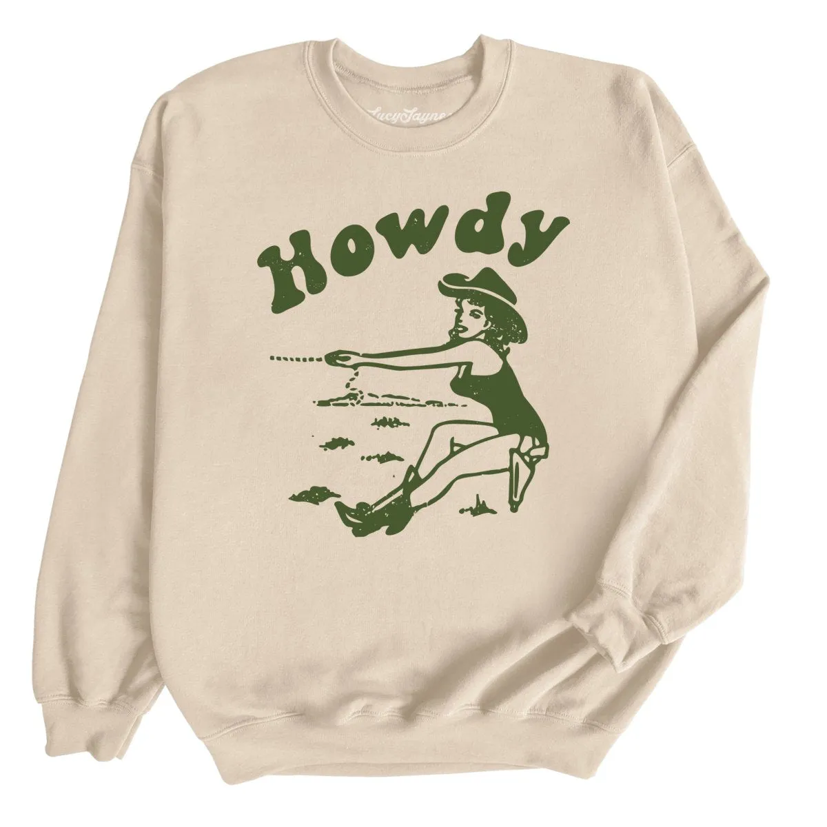 Howdy Cowgirl Sweatshirt