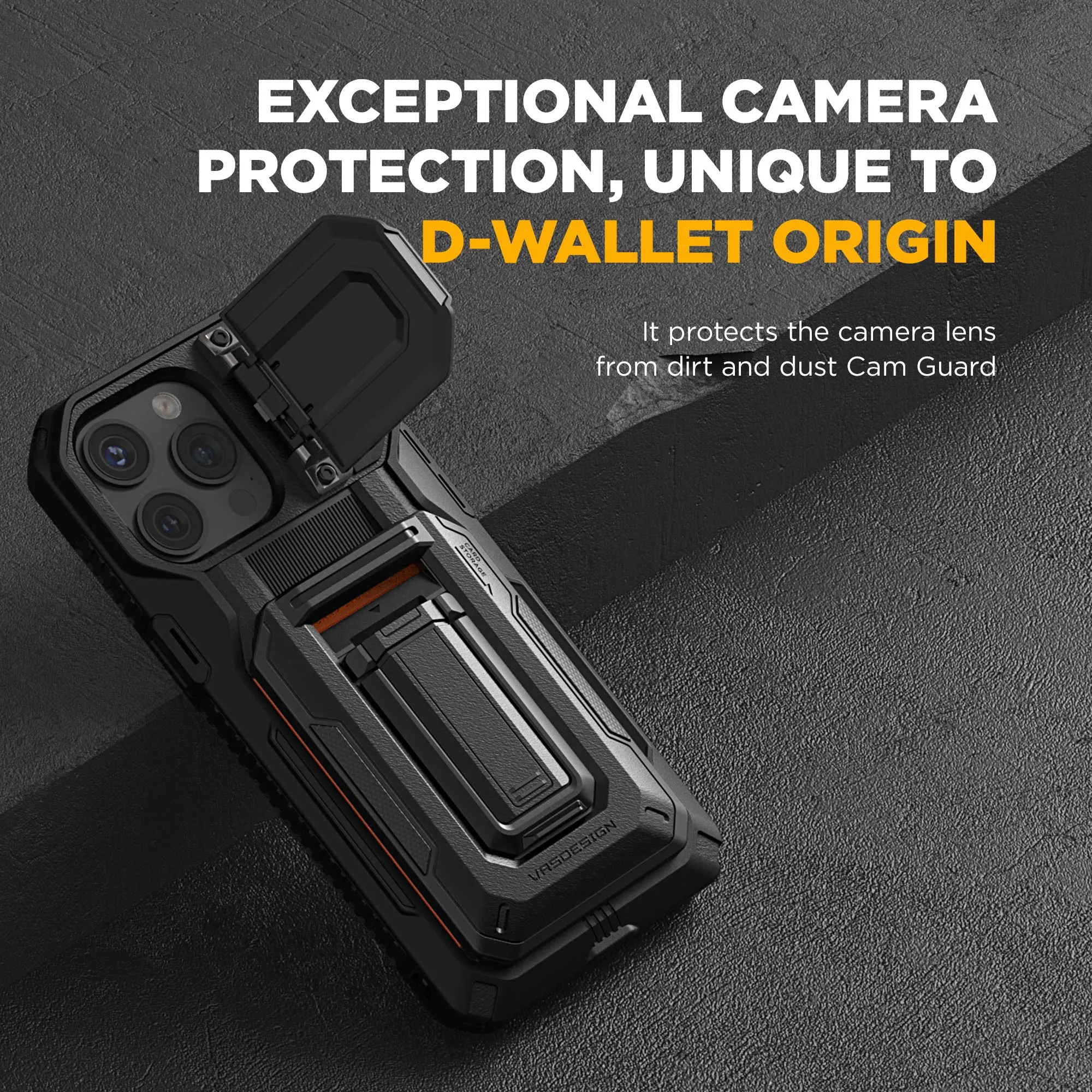 iPhone 13 / iPhone 14 / iPhone 15 Case D-Wallet Origin