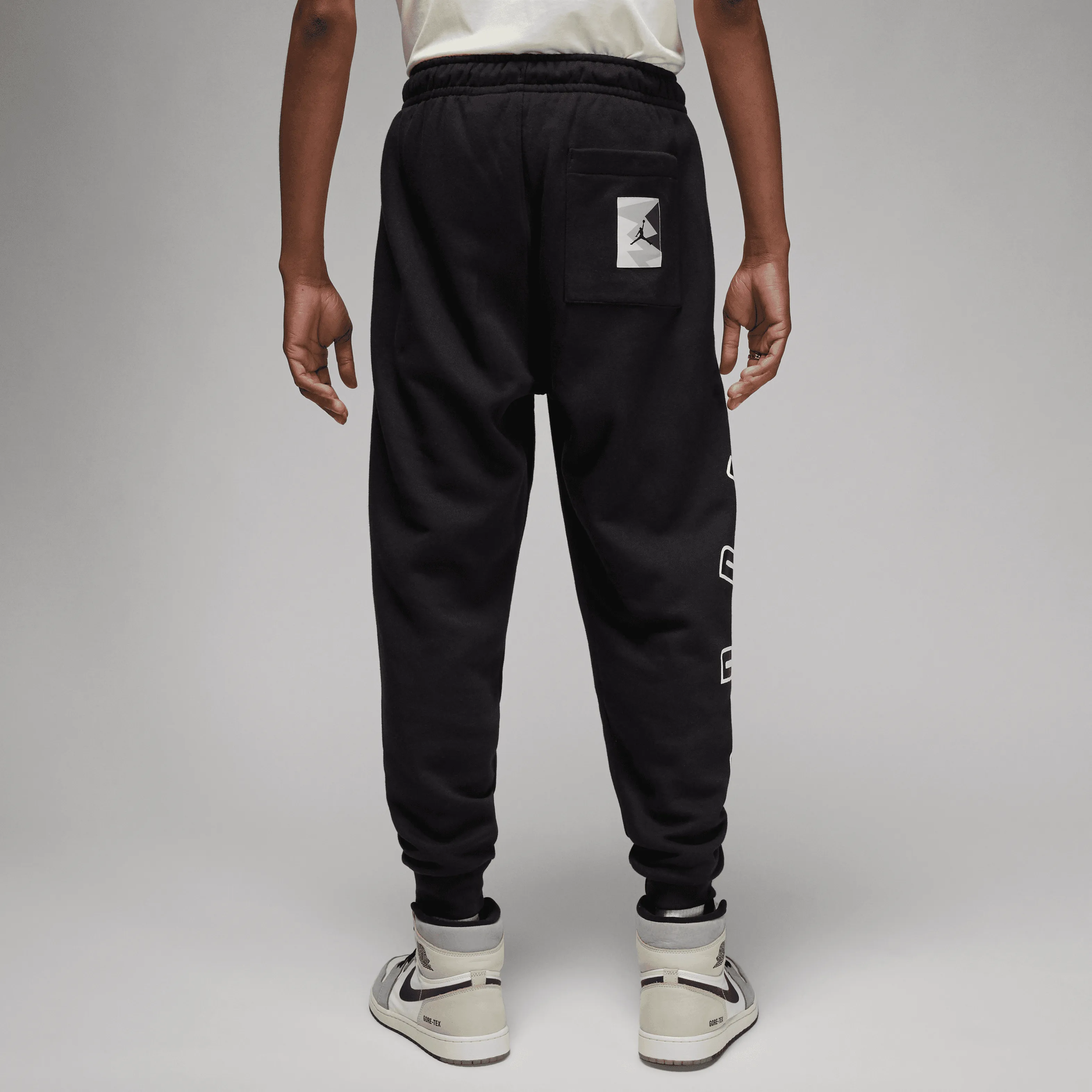 Jordan - Men - Flright MVP HBR Fleece Pants - Black/Sail