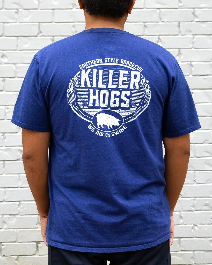 Killer Hogs Southern Style T-Shirt - Navy