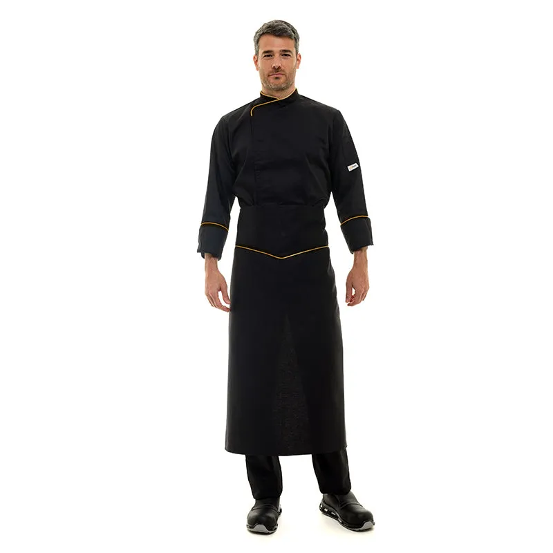 Kitchen Apron with Gold Piping - MANELLI