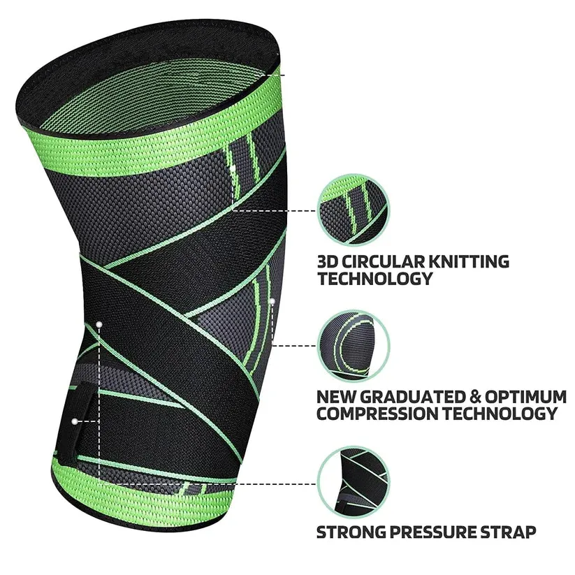 KNEE COMPRESSION & SUPPORT SLEEVE - BUY 1 GET 1 FREE