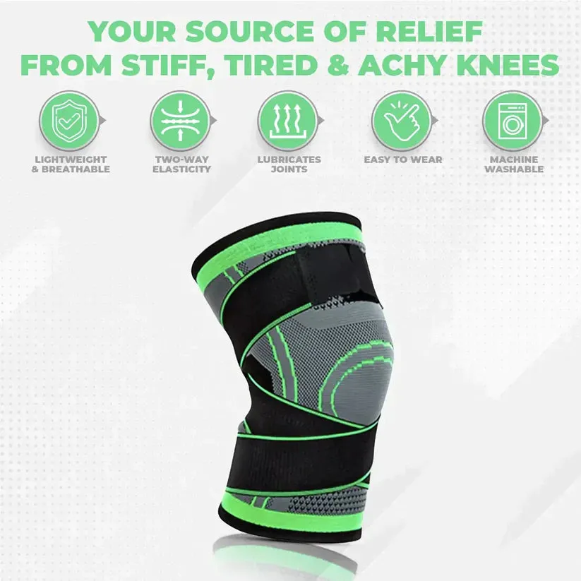 KNEE COMPRESSION & SUPPORT SLEEVE - BUY 1 GET 1 FREE