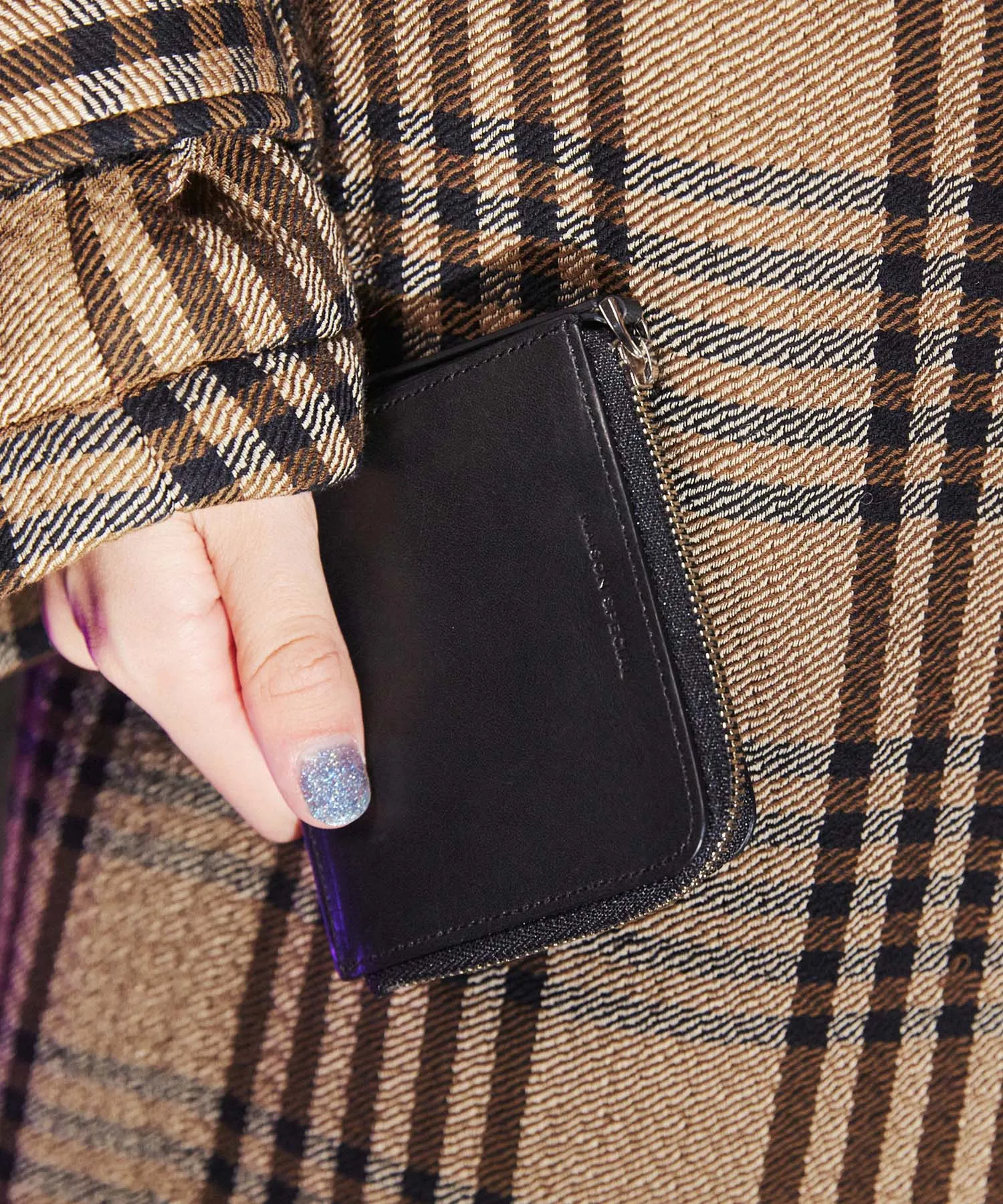 L-Shaped Zipper Wallet