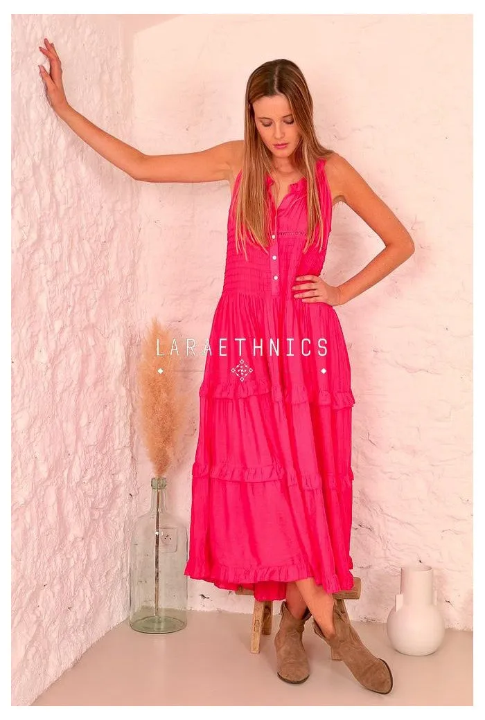 Lara Fresia 23 S/Less Tiered Long Dress