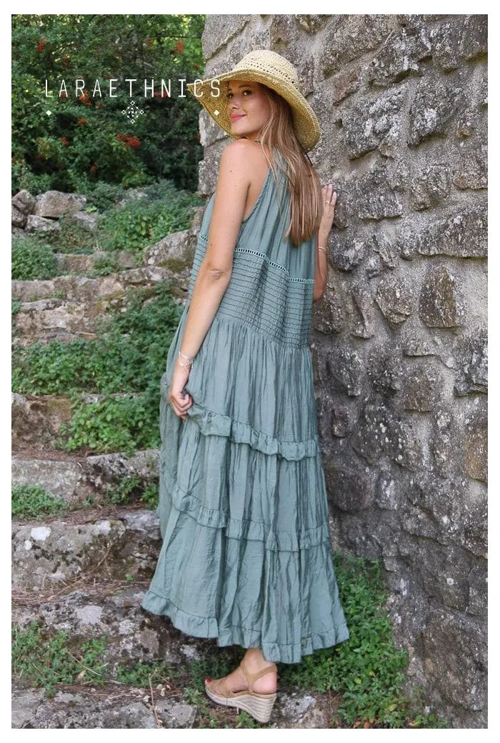 Lara Fresia 23 S/Less Tiered Long Dress