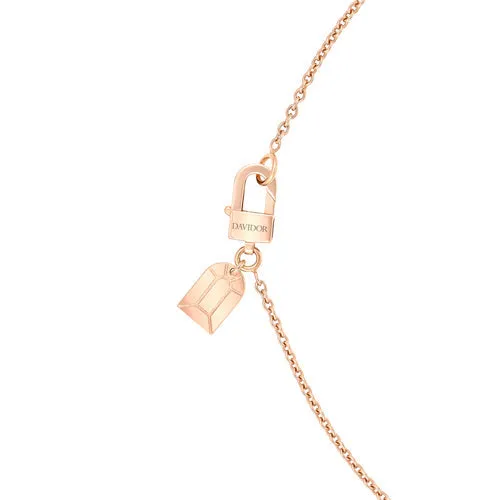 L'Arc de DAVIDOR Bead, 18k Rose Gold with Lacquered Ceramic