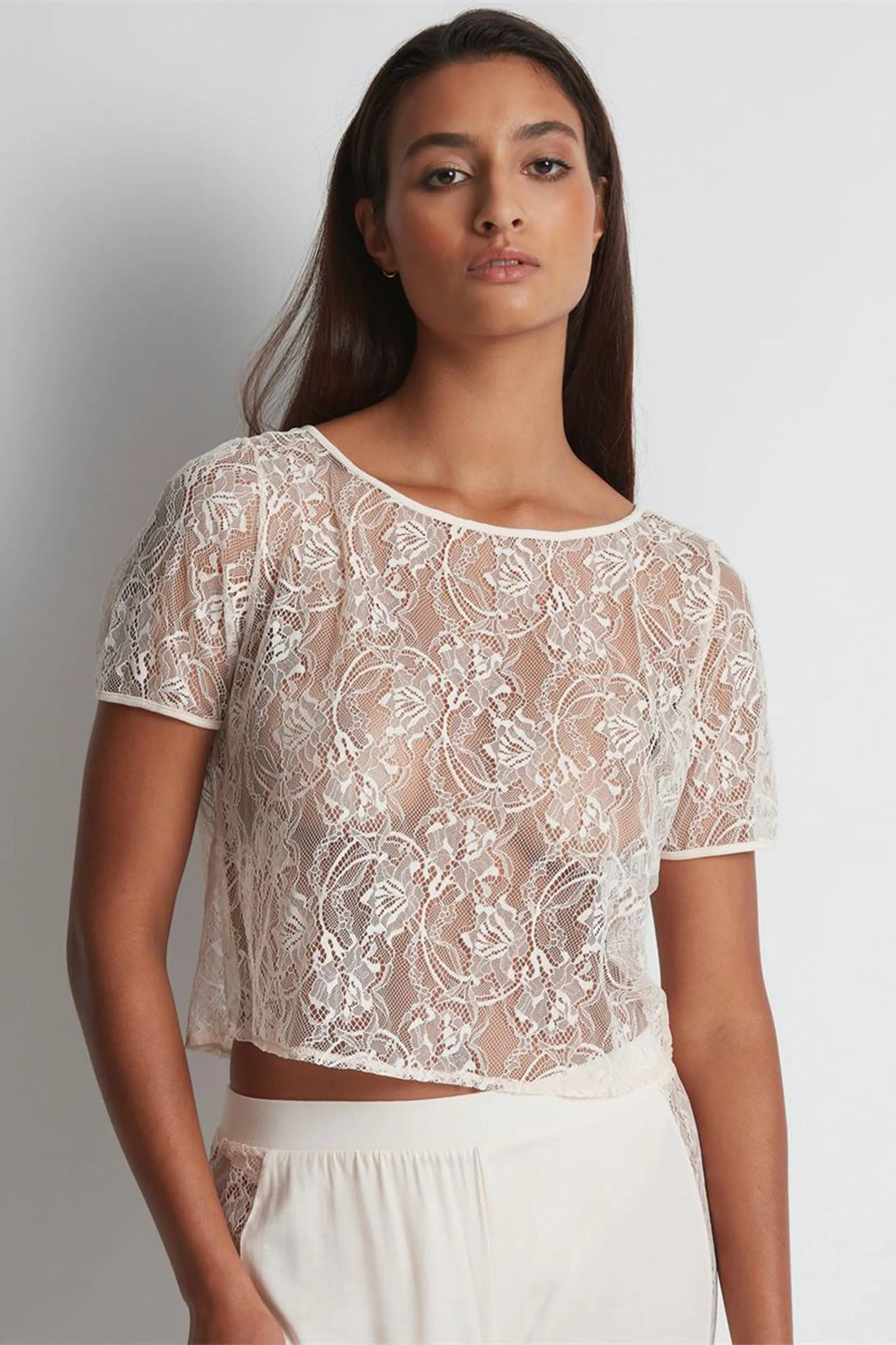 Lazy Days Short-Sleeve Top Petal