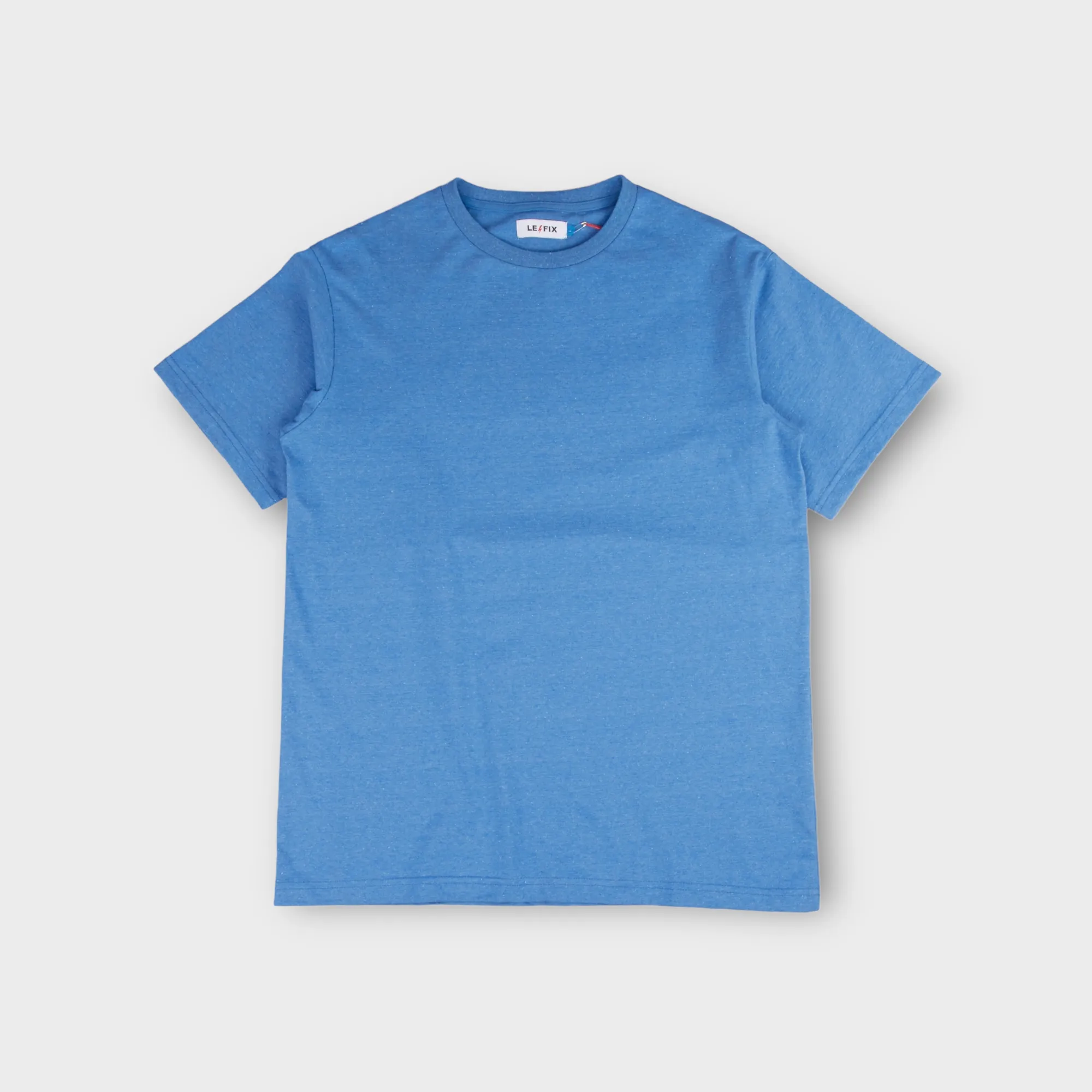 Le Fix Apple Reg T-shirt I Blå