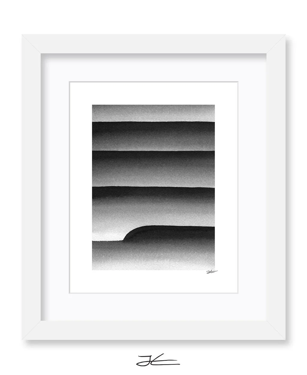 Left / Black -1 - Print/ Framed Print