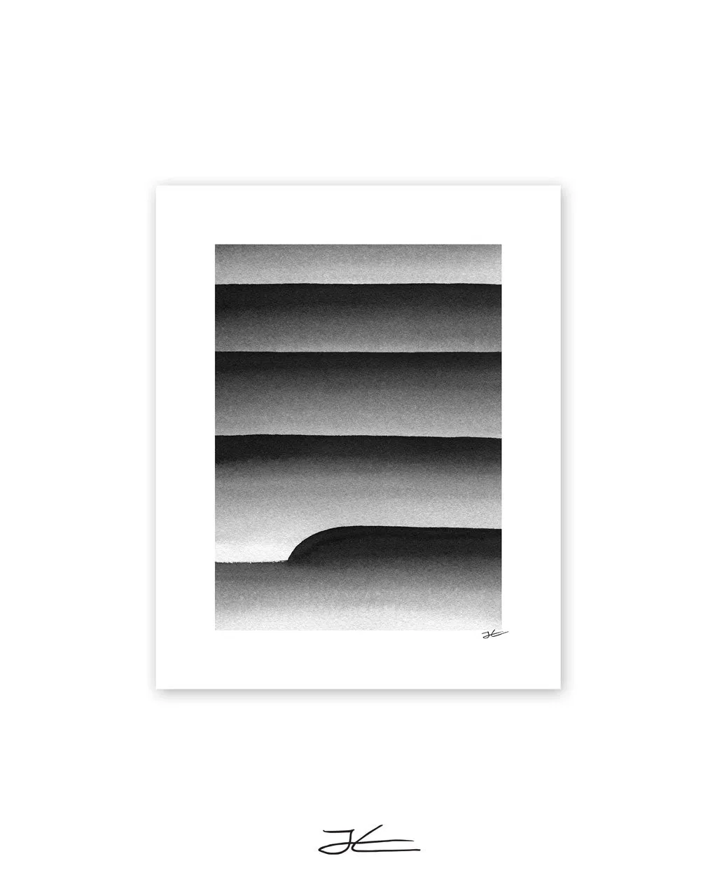 Left / Black -1 - Print/ Framed Print