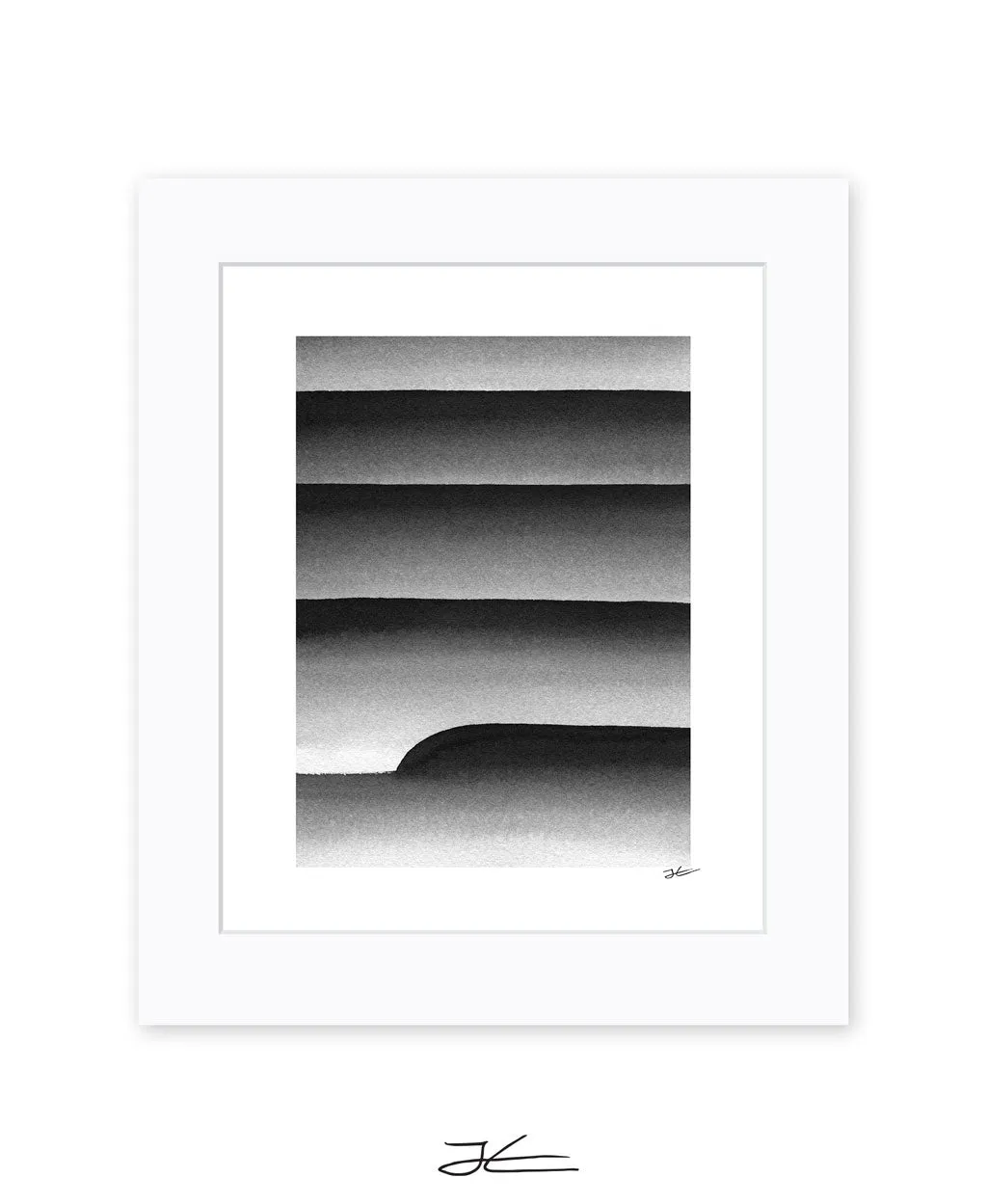 Left / Black -1 - Print/ Framed Print