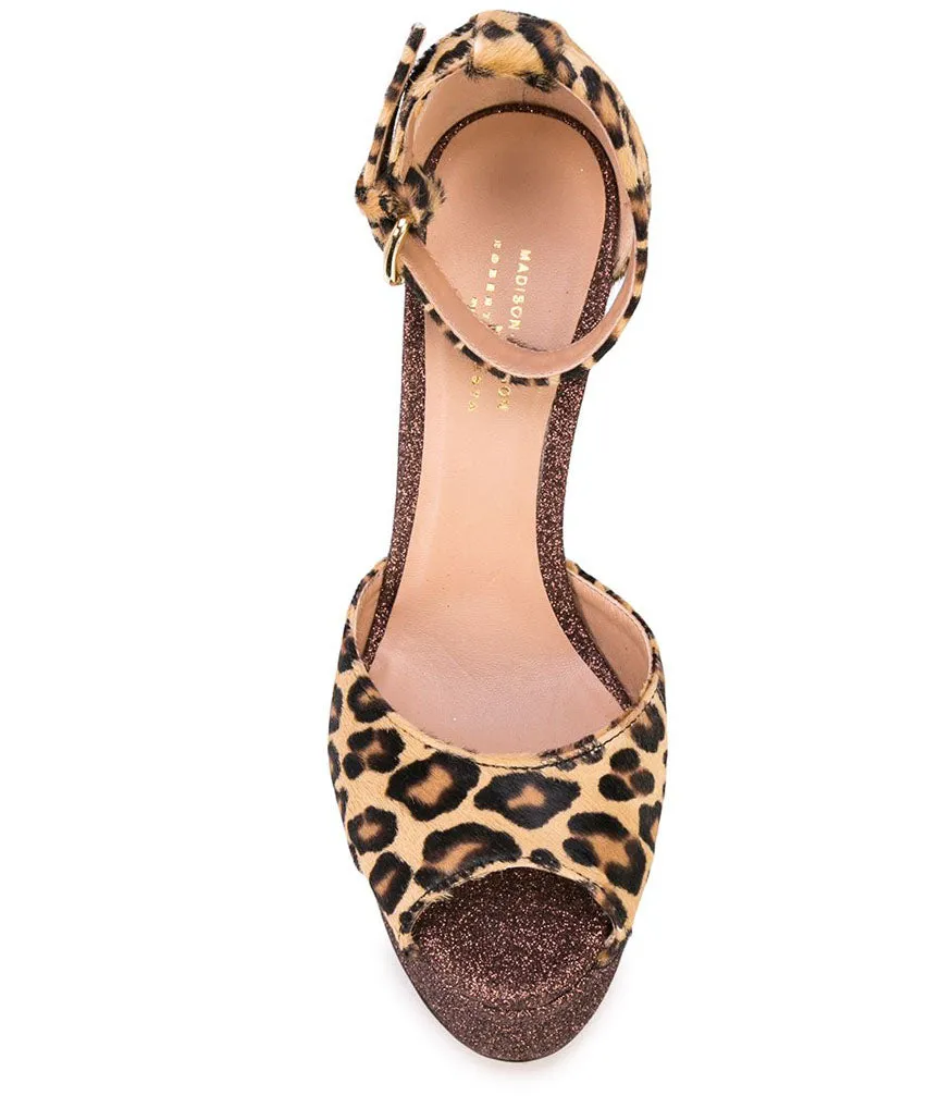 Leopard Venezia Platform Heel