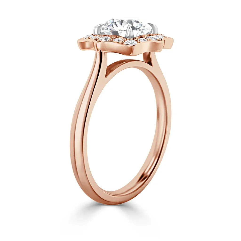 Lily - 18ct Rose Gold - Round