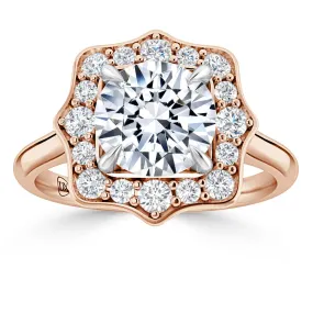 Lily - 18ct Rose Gold - Round