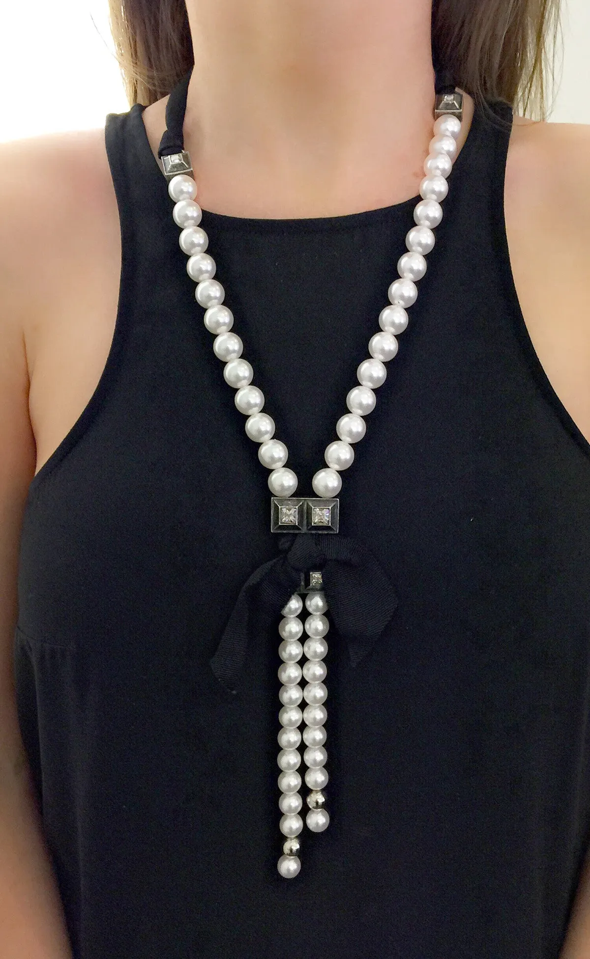 Long Pearl Royales Necklace