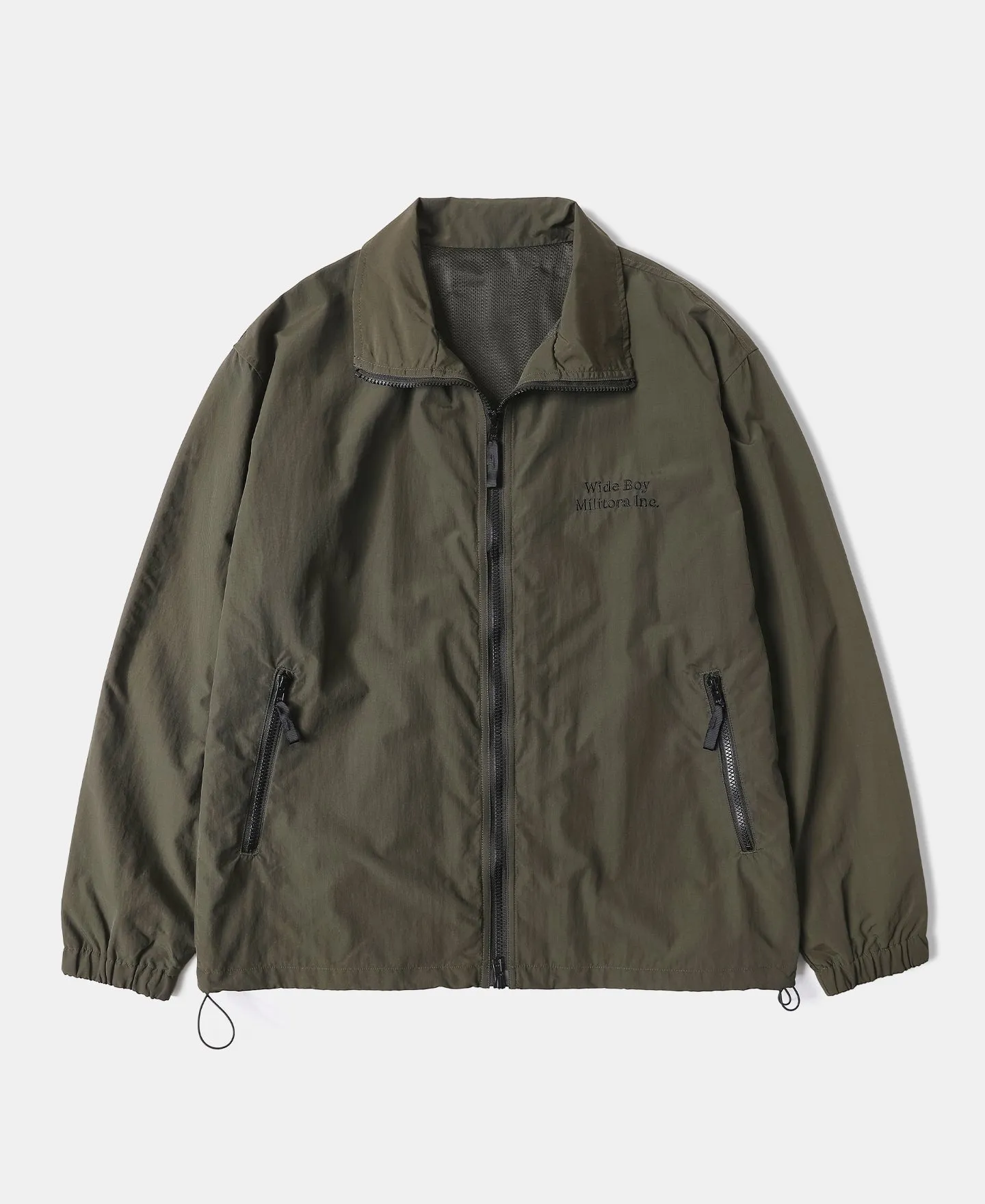 Lot 1013 Nylon Tracksuit Jacket - Olive