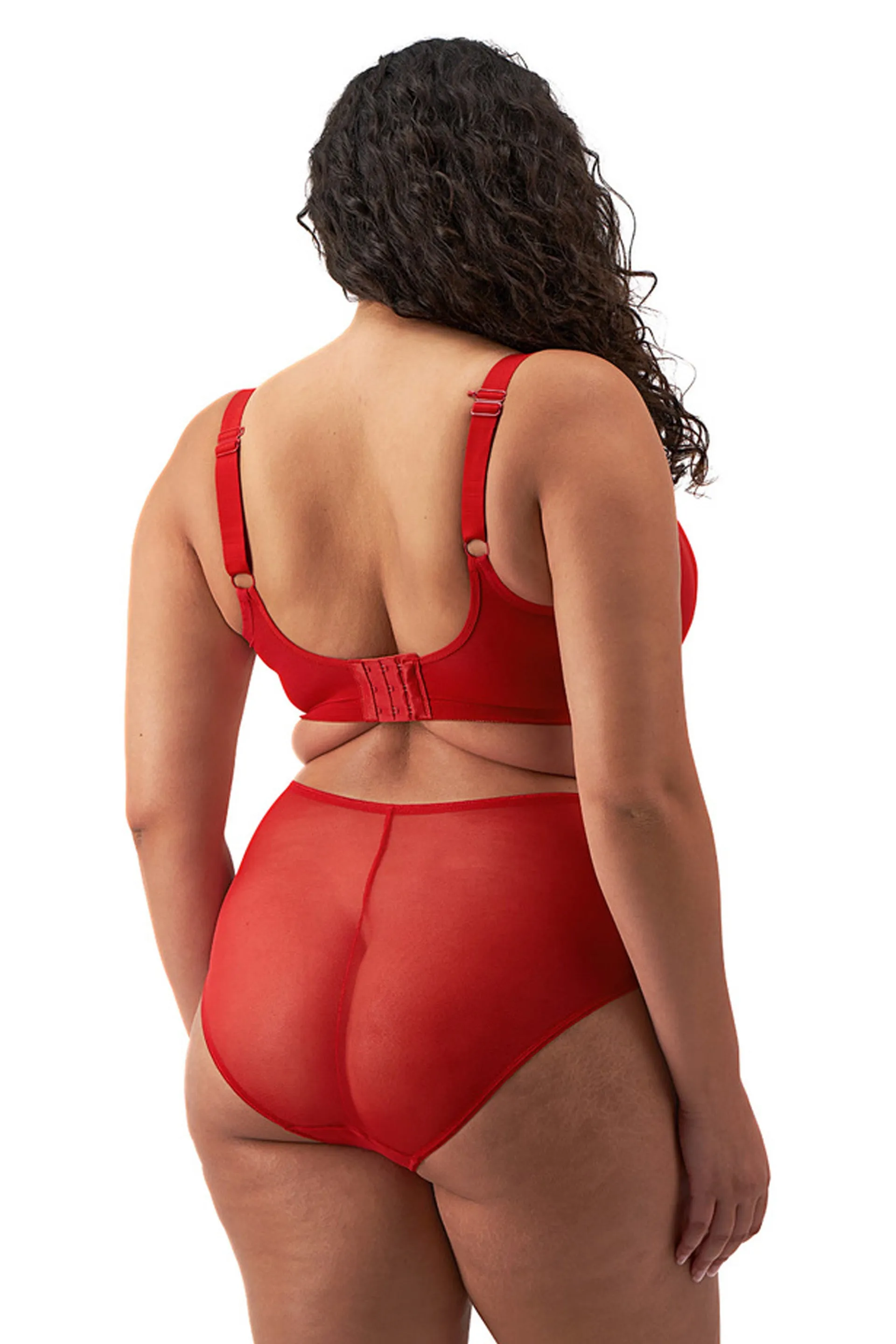 Matilda High Waisted Brief Haute Red