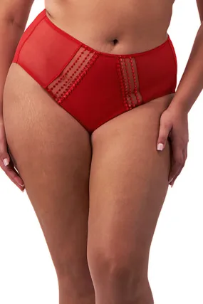 Matilda High Waisted Brief Haute Red