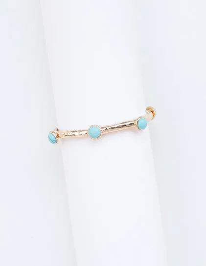 MEGHAN BROWNE STYLE GUCCI BRACELET - TURQUOISE - GUCTQ