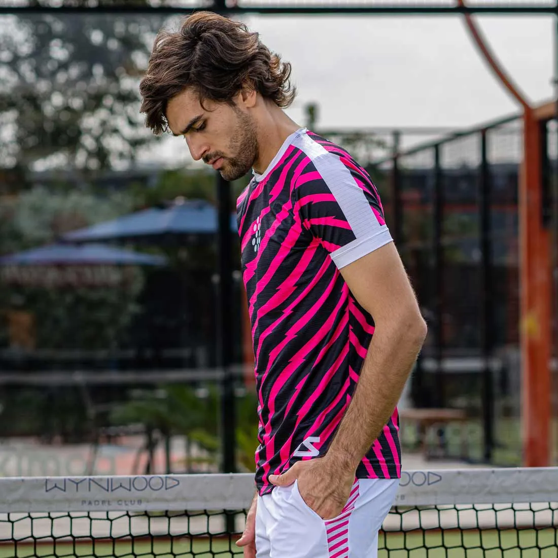 Men's Padel Lightning Performance Tee