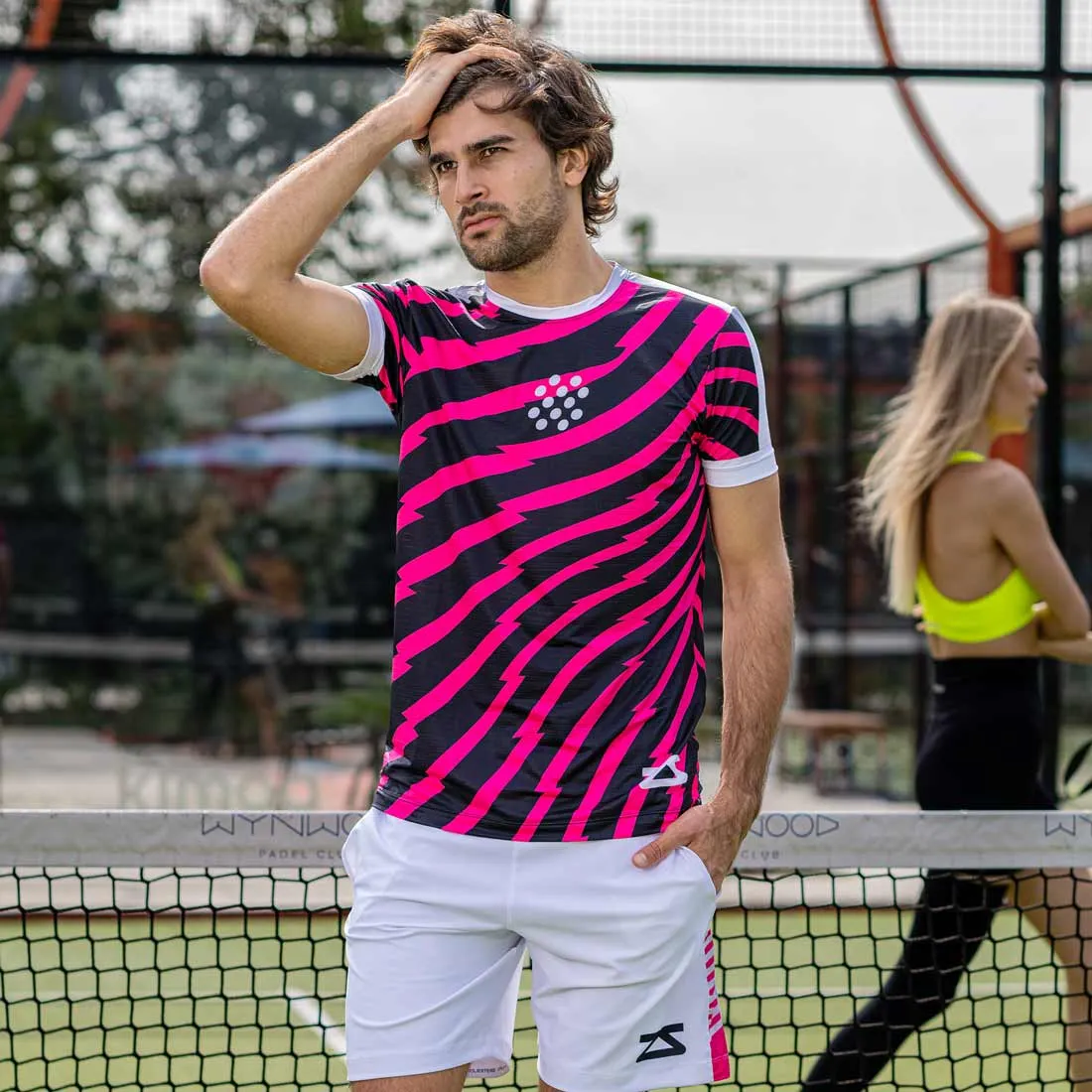 Men's Padel Lightning Performance Tee