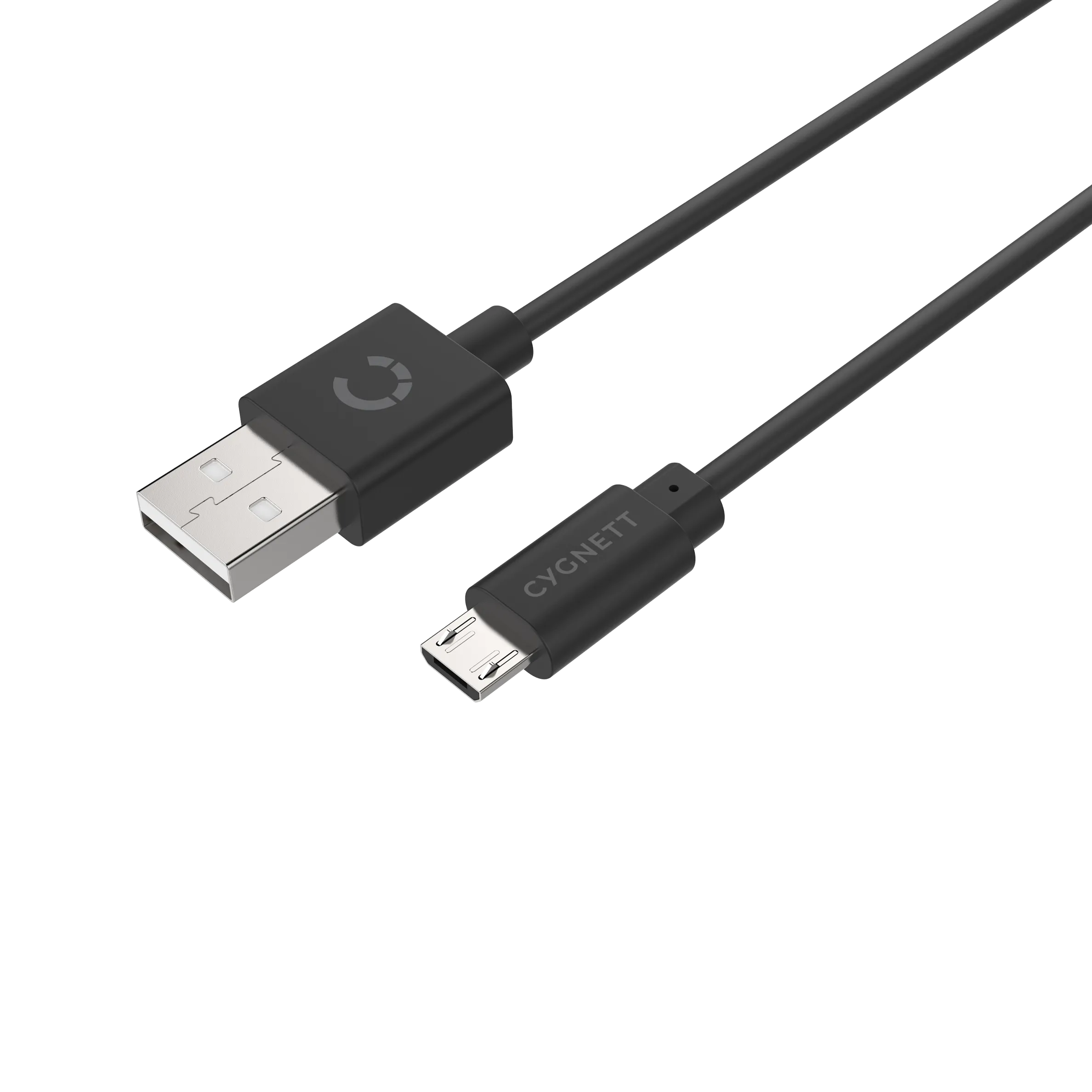 Micro USB to USB-A Cable - Black 1m