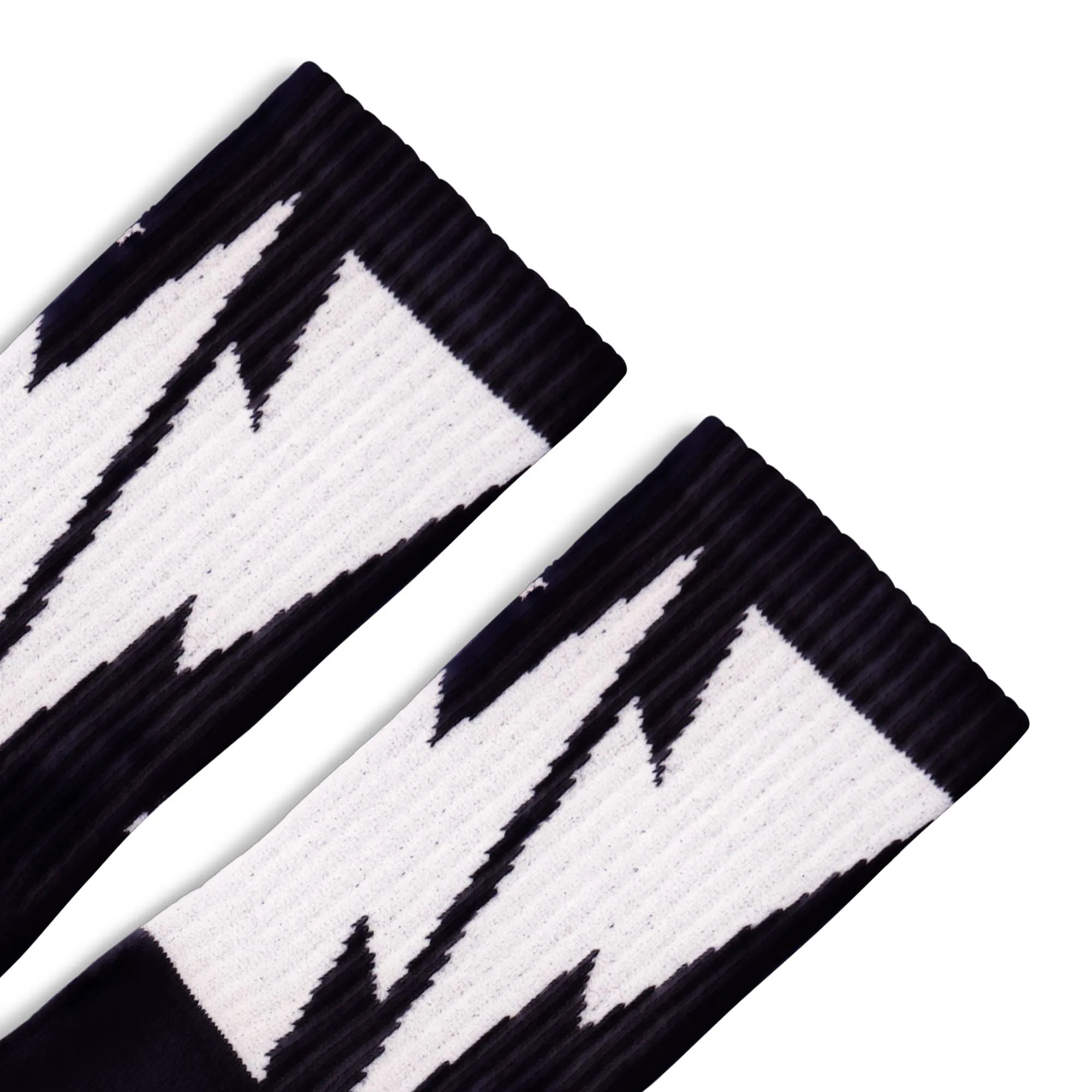 Mike Vallely Bolt Socks | Black