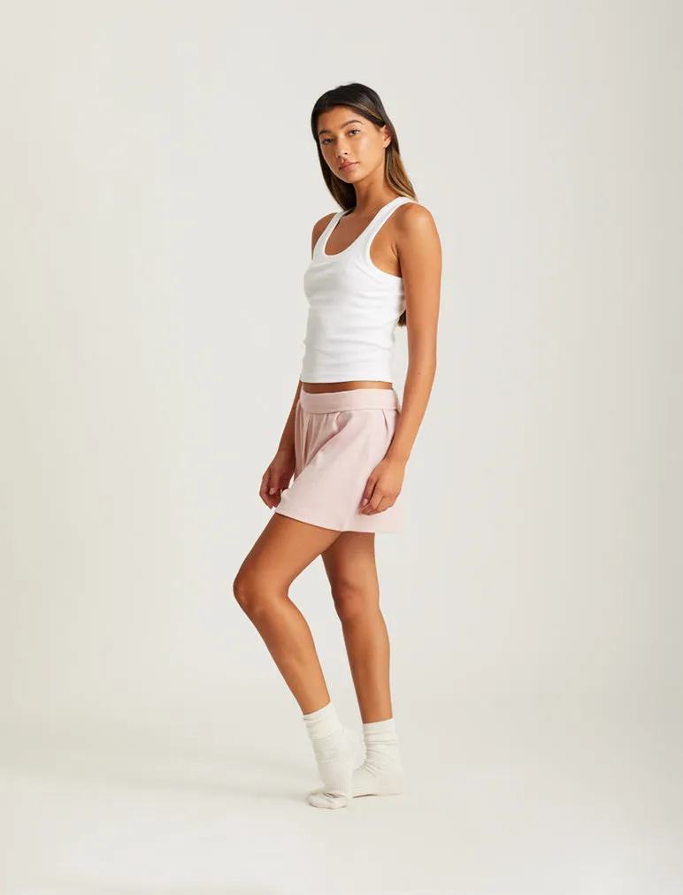 Milla Short Rib Shelf Bra Tank