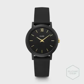 Minuit Nylon Black, Gold Colour