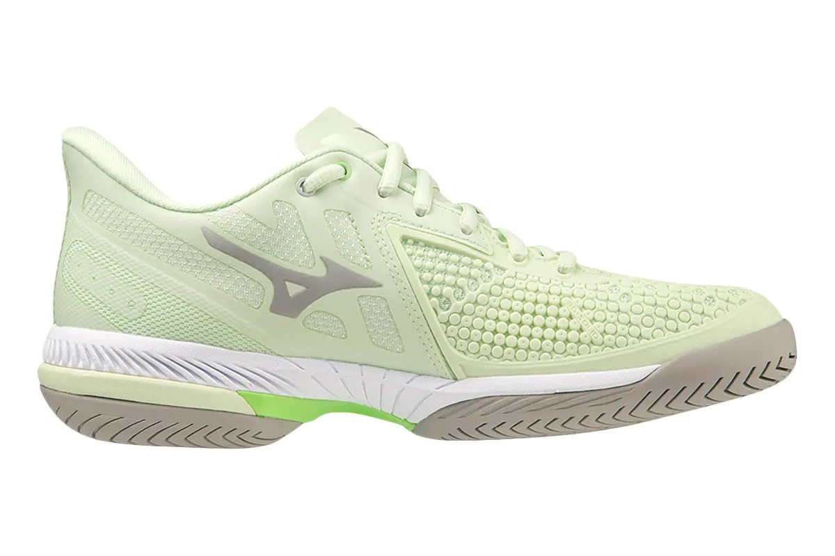 Mizuno Wave Exceed Tour 5 AC B Ambrosia/Silver/Techno Green Womens