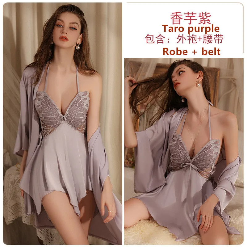 mondmiIce Silk Butterfly Camisole Women's Pajamas P3945