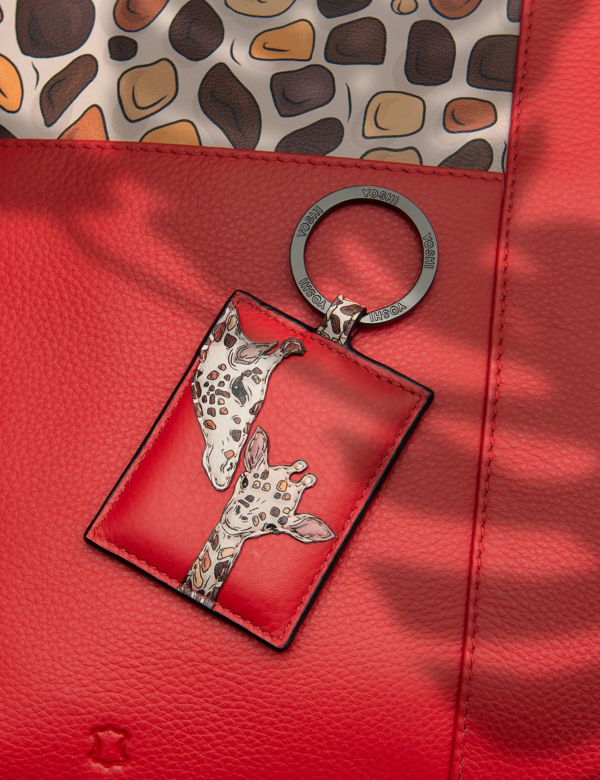 Mother's Pride Leather Keyring