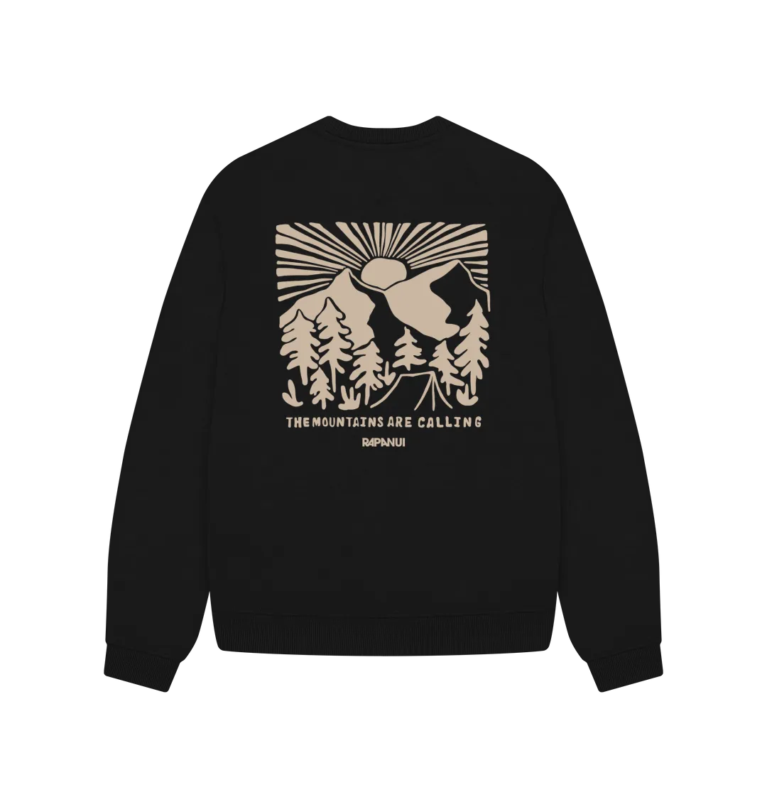 Mountains Calling Oversized Sweatshirt