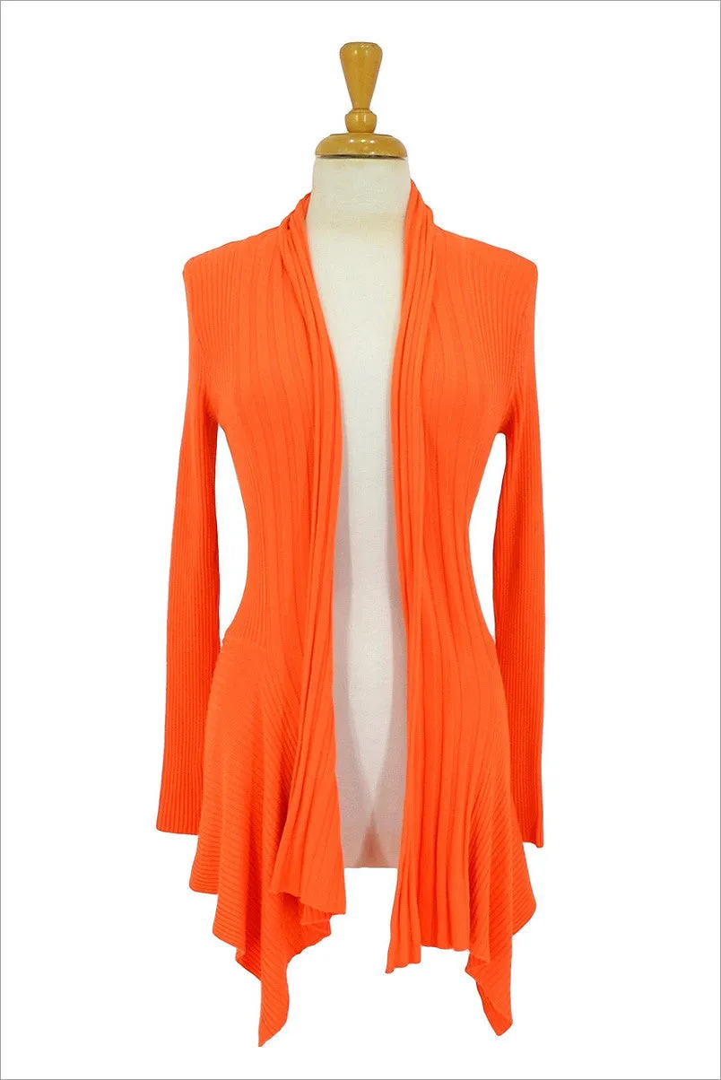 Orange Cardigan