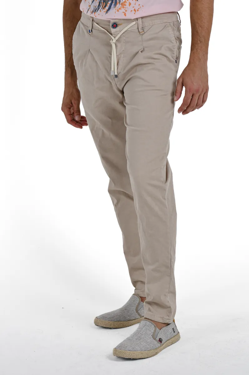 Pantaloni regular Different Maldive Beige SS24