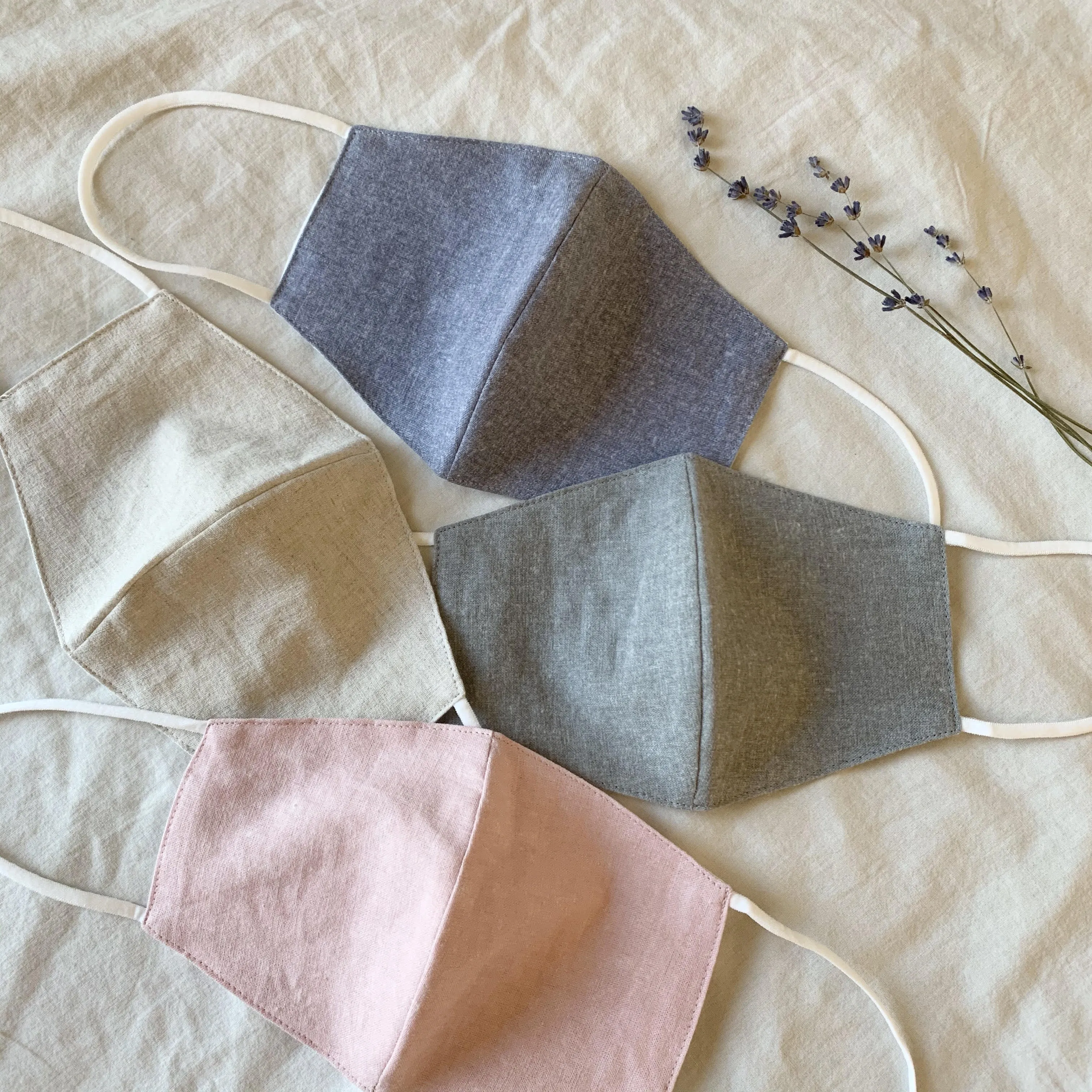 Pastel Washable/Reusable Fabric Unisex Face Mask