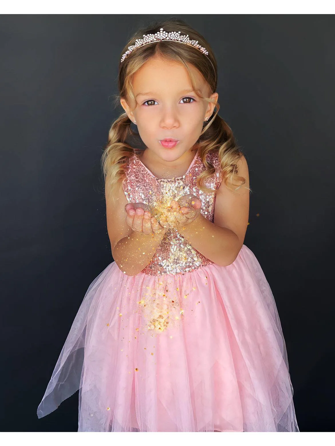 PINK  SPARKLE TUTU DRESS