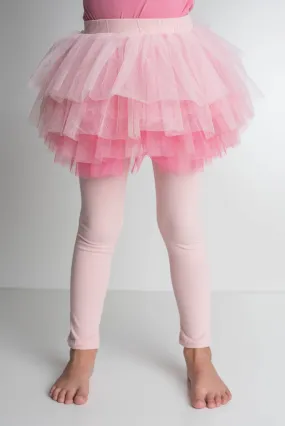 PINK TUTU SKIRT LEGGINGS