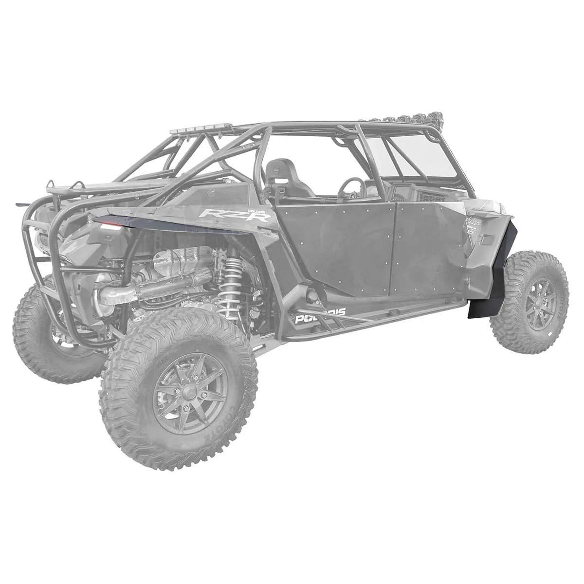 Polaris RZR XP Super Max Fender Extensions for SuperATV Fenders (For XP 1000, XP Turbo  or Turbo S)