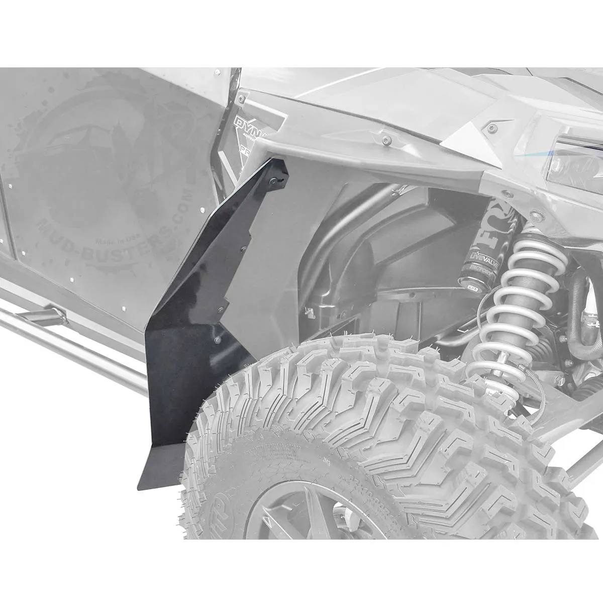 Polaris RZR XP Super Max Fender Extensions for SuperATV Fenders (For XP 1000, XP Turbo  or Turbo S)